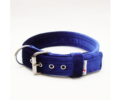 Obroża z półkolem KENNEL GLAMOUR Glossy 4 cm