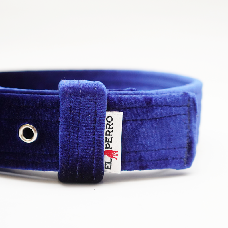 Obroża z półkolem KENNEL GLAMOUR Glossy 4 cm