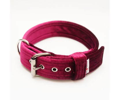 Collar KENNEL GLAMOUR Glossy 4 cm