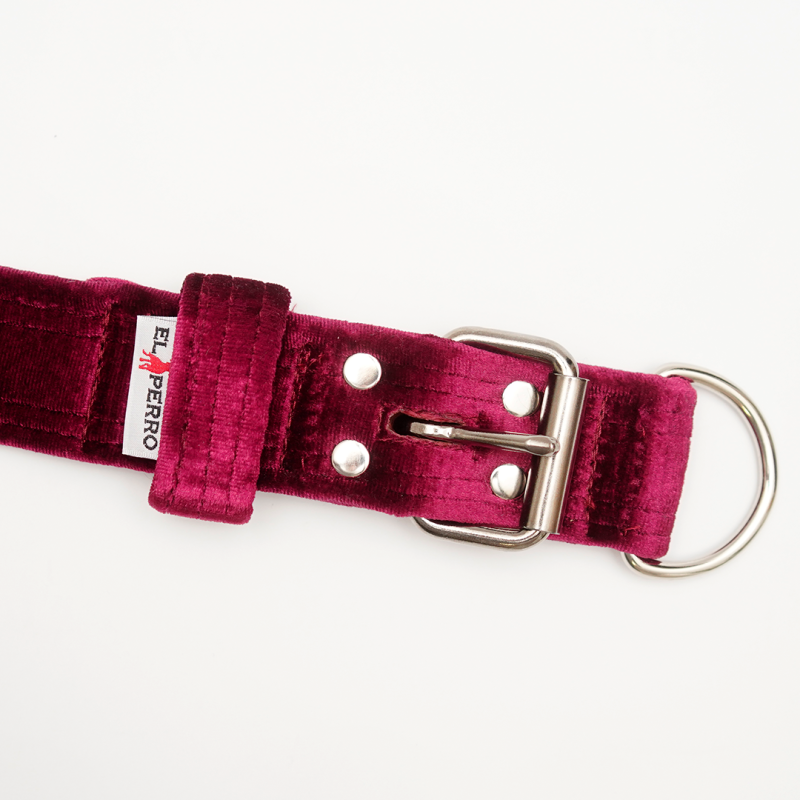 Obroża z półkolem KENNEL GLAMOUR Glossy 4 cm