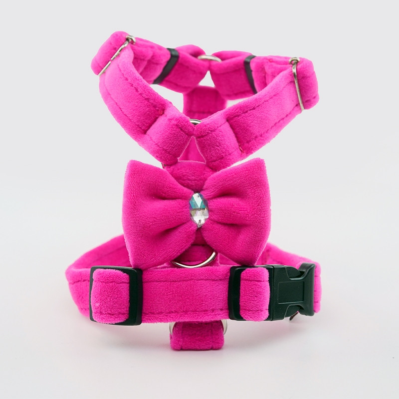 Regulowane szelki GLAMOUR CLICK Soft 2,5 cm