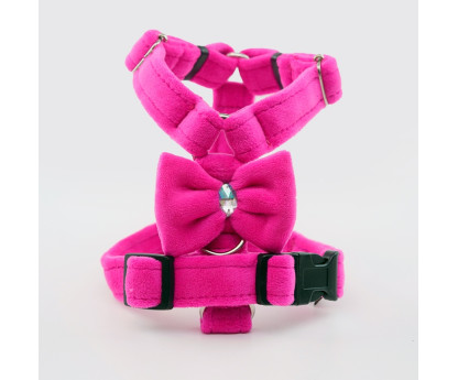 Regulowane szelki GLAMOUR CLICK Soft 2,5 cm