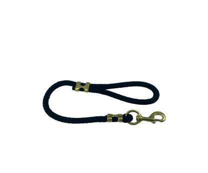 Whip/leash EXCLUSIVE  BRASS SHORT ROPE 65 cm/16 mm