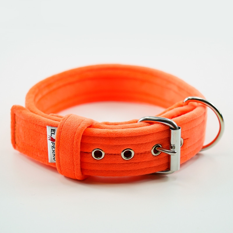 Obroża z półkolem KENNEL GLAMOUR Soft 4 cm