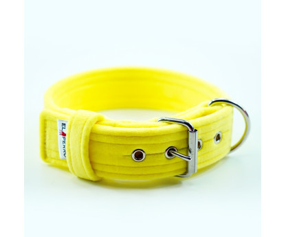 Obroża z półkolem KENNEL GLAMOUR Soft 4 cm
