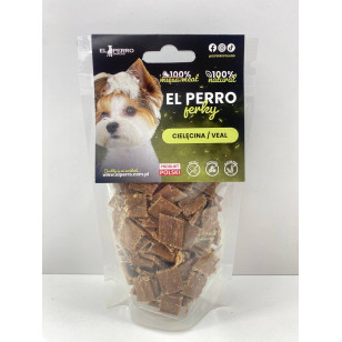 EL PERRO Jerky CIELĘCINA TRESERKI