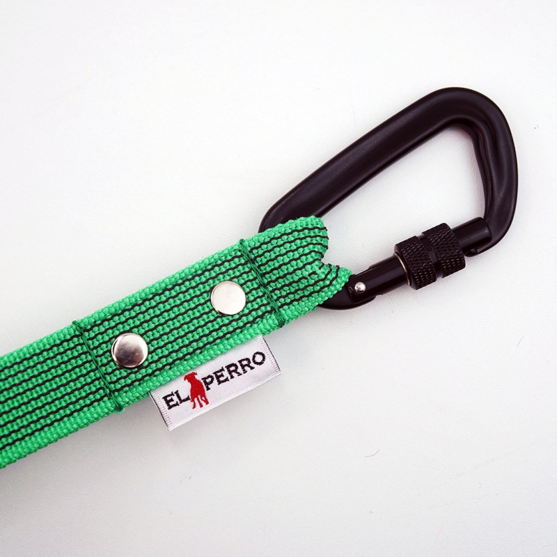 Smycz z 2,5 rączkami TWIST LOCK GUMOWANA 2,5 cm