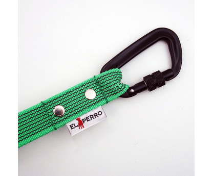 Smycz z 2,5 rączkami TWIST LOCK GUMOWANA 2,5 cm