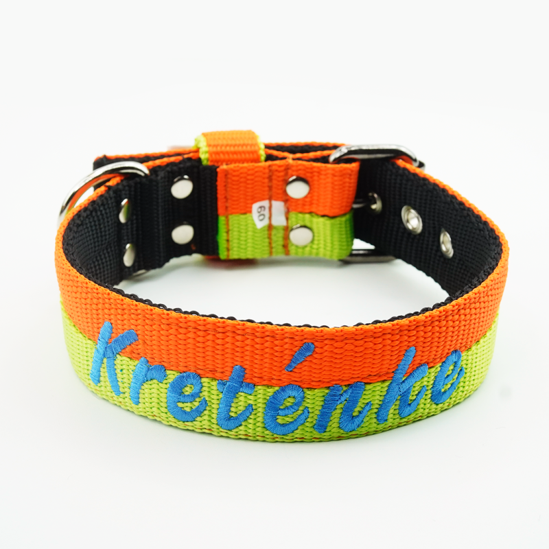 JUICY DOUBLE COLOR COLLAR 4CM