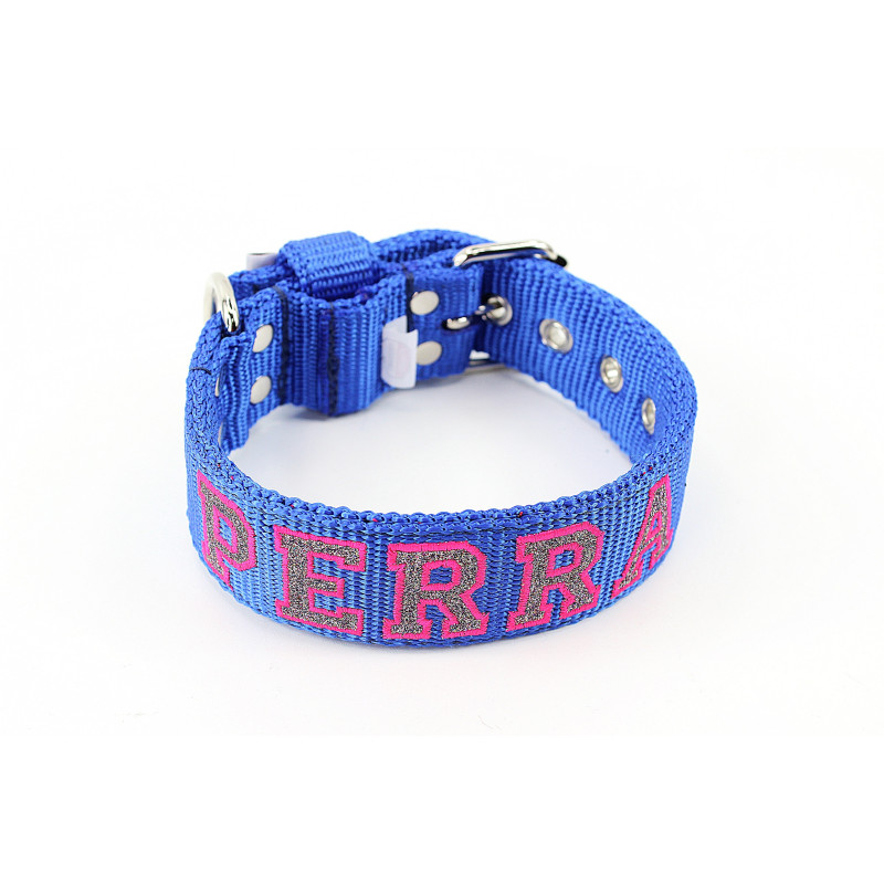 Obroża Glitter 4 cm