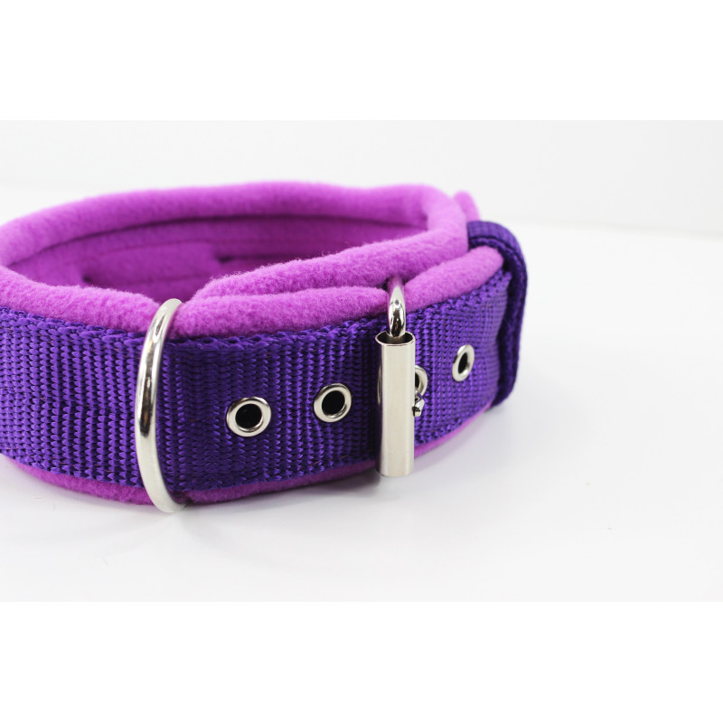 Collar Glitter Fleece Kennel 5 cm