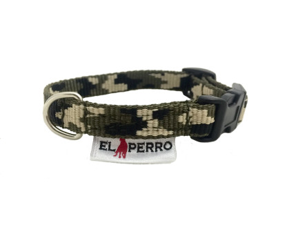 OBRÓŻKA PUPPY CLICK CAMOUFLAGE 1,5CM