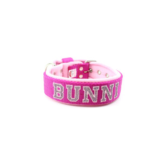 Collar Glitter Fleece 4 cm 2