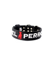 Obroża EL PERRO KENNEL CZARNA - 4 cm