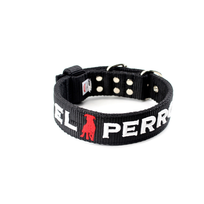 Collar EL PERRO KENNEL BLACK - 4 cm
