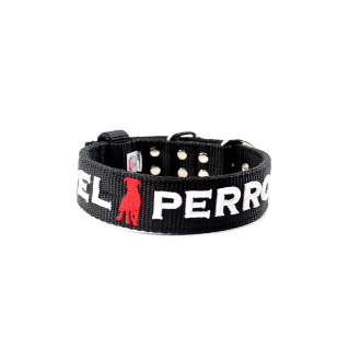 Collar EL PERRO KENNEL BLACK - 5 cm