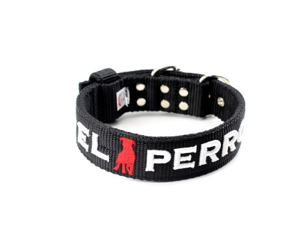 Collar EL PERRO KENNEL BLACK - 5 cm