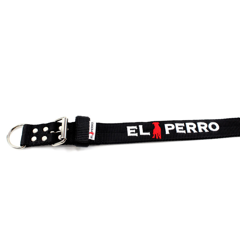 Collar EL PERRO KENNEL BLACK - 5 cm