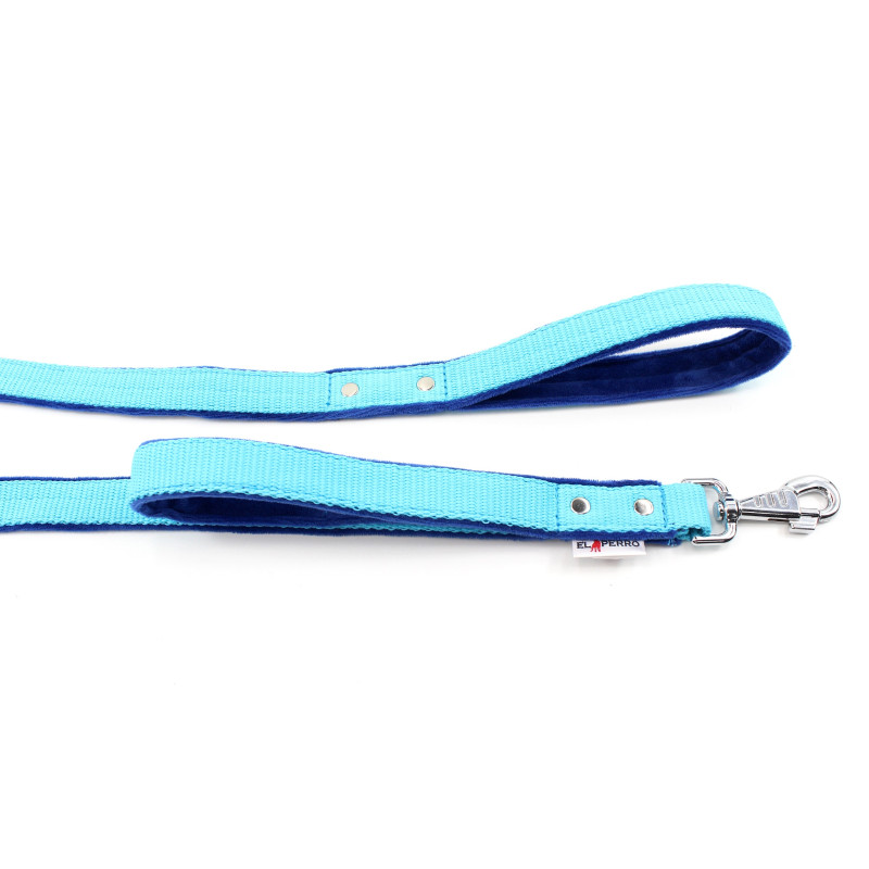 Leash EXTRA FLEECE COMFORT with Two Handles – 2.5 cm