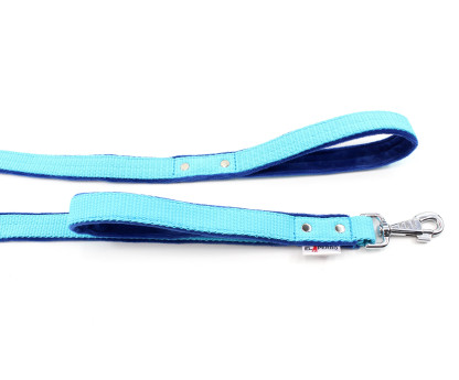 Leash EXTRA FLEECE COMFORT with Two Handles – 2.5 cm