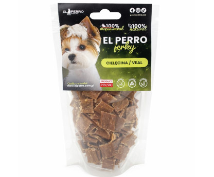 EL PERRO Jerky CIELĘCINA TRESERKI
