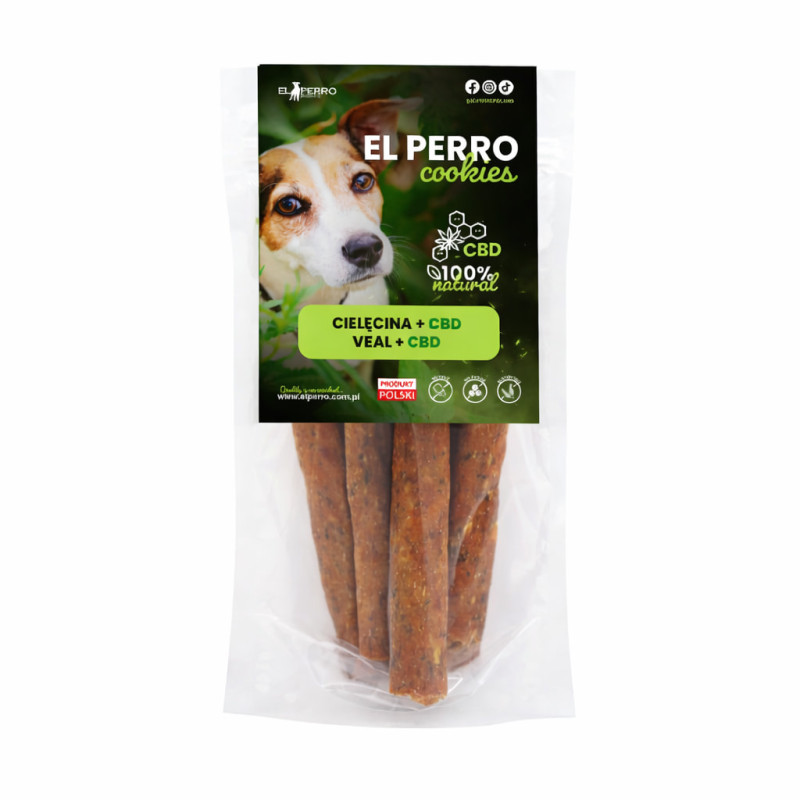 EL PERRO cookies  CIELĘCINA + CBD