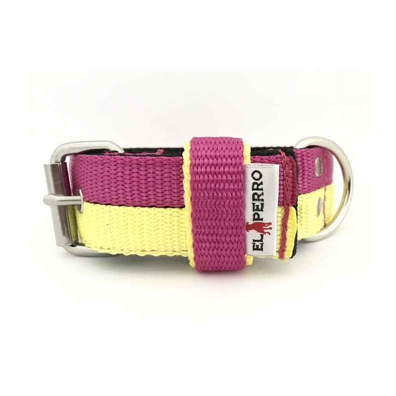 JUICY DOUBLE COLOR COLLAR 4CM
