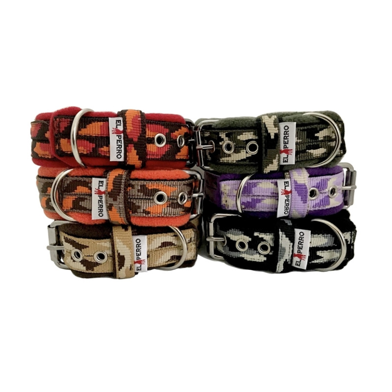 OBROŻA FLEECE COMFORT CAMOUFLAGE  3CM