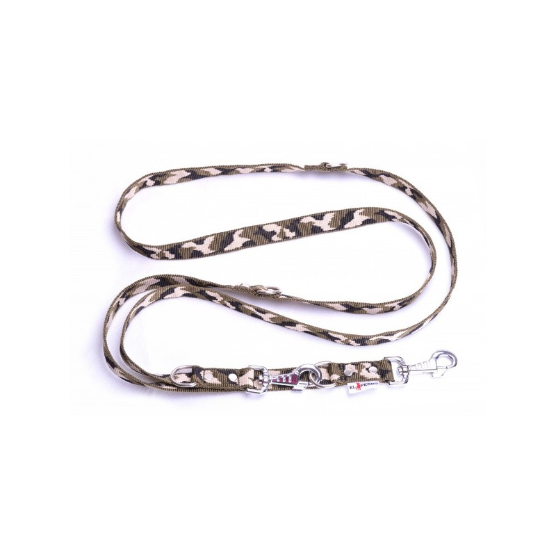 CAMOUFLAGE ADJUSTABLE LEAD 120-240/2CM