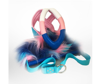 Szelki WEIGHT PULLING AIR X-BACK long fur/ animal