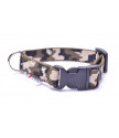 CAMOUFLAGE PUPPY CLICK COLLAR 2CM