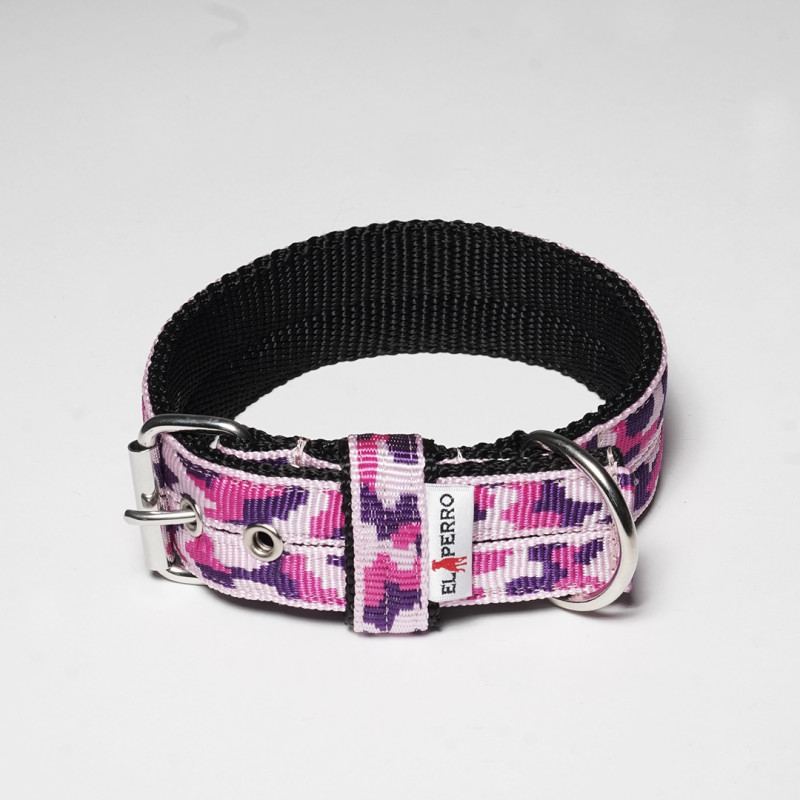 Collar CAMOUFLAGE 5 cm