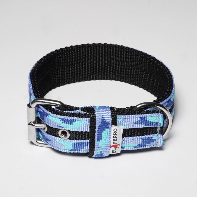 Collar CAMOUFLAGE STRIPS 4 cm