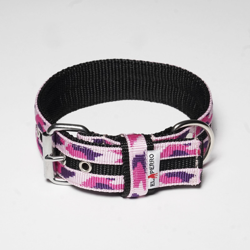 Collar CAMOUFLAGE STRIPS 4 cm