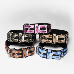 Collar CAMOUFLAGE STRIPS 4 cm 2