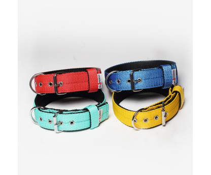 Obroża z półkolem  JUICY TRIPLE KENNEL 4 cm