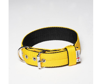 Obroża z półkolem  JUICY TRIPLE KENNEL 4 cm