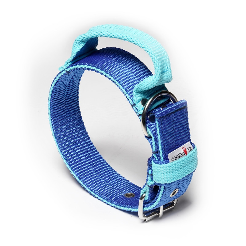 Collar SAFE GRIP Double Color 4 cm