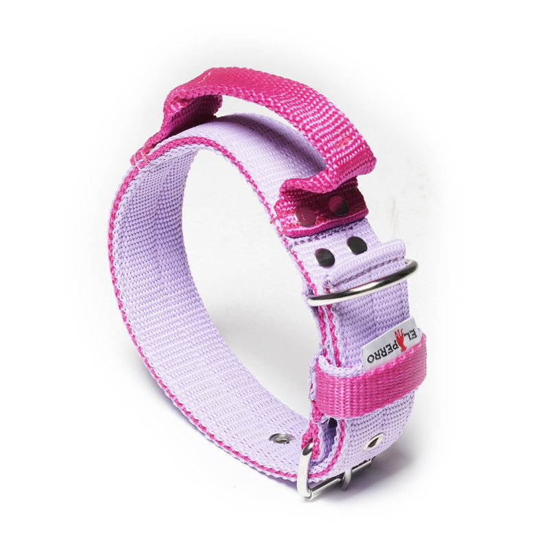 Collar SAFE GRIP Double Color 4 cm