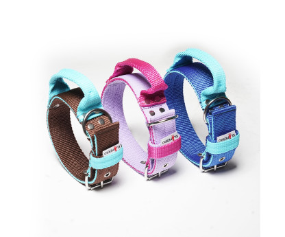 Collar SAFE GRIP Double Color 4 cm
